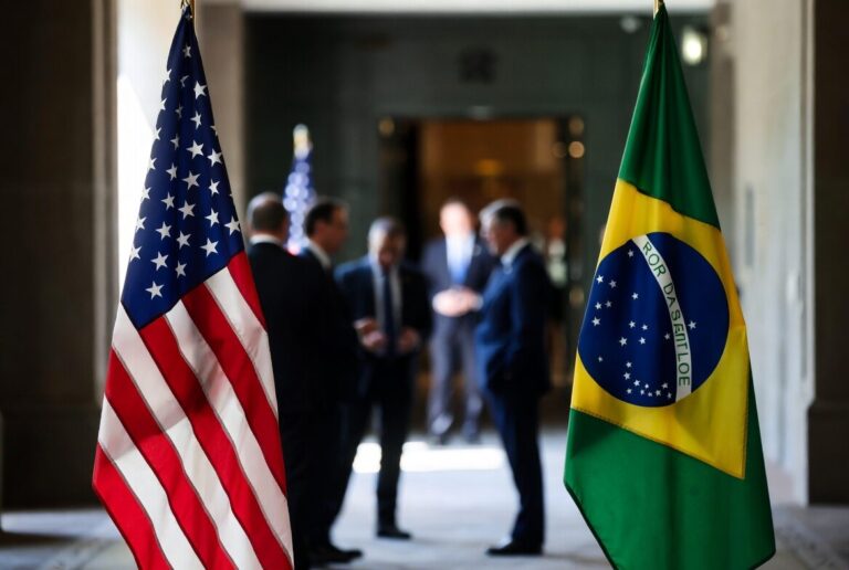 Image accompanying the article on Brazil threatening reciprocity after the United States expelled Brazilian police attaché Marcelo Ivo de Carvalho.